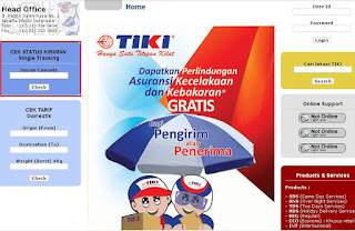 Cara cek TIki Online