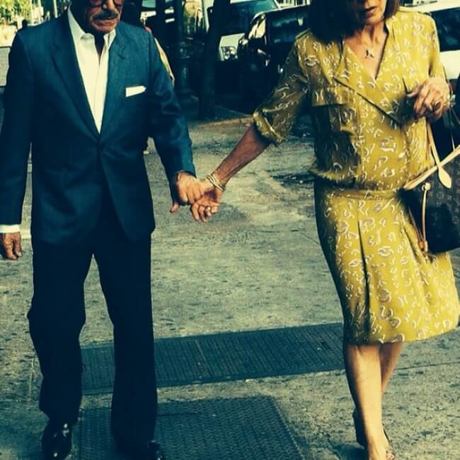 20 Exhilarating Images That Show Love Has No Age Limits - Walk hand in hand