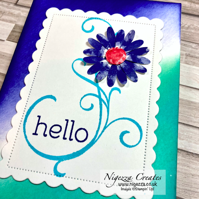 Pretty Daisy Card Using The New Stampin' Up! In Colours