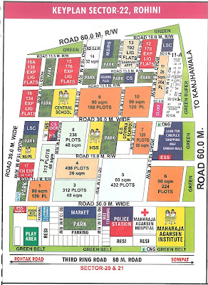 Rohini-Sector-22-Layout-Plan-Map