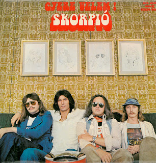 Skorpio "A Rohanás" 1974 debut album + "Kelj Fel!" 1977 third album + "Gyere Velem!"1978 + "The Run" 1978 + "Új Skorpió"1980 + "Zene Tíz Húrra És Egy Dobosra"1981 + "Azt Beszéli Már Az Egész Város"1985 + "A Show Megy Tovább" 1993 Hungary Prog Hard Rock ( Locomotiv GT,Taurus,P. Mobil,SBB, Korál,Illés,Hobo Blues Band,Mini,Syrius....etc..members)