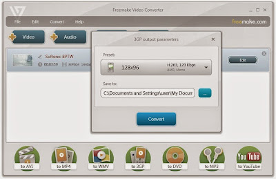 Freemake Video Converter Screenshot