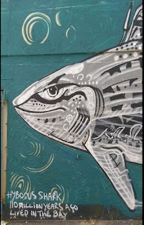 Graffiti Murals by Tony Trowbridge‎ Shark Character