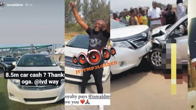 "Village people at work" - Reactions as Israel DMW bashes N8 million Venza Davido got for him just few days ago (Video)