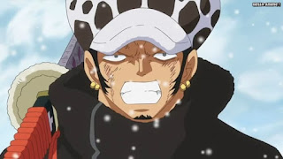 ワンピースアニメ パンクハザード編 621話 トラファルガー・ロー かっこいい トラ男 Trafalgar Law | ONE PIECE Episode 621