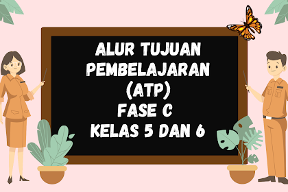 Download Semua ATP SD/MI FASE C Kelas 5 dan 6 Kurikulum Merdeka