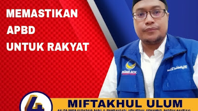 Miftakhul Ulum Bacaleg Dapil 2 Kota Surabaya Partai Nasdem