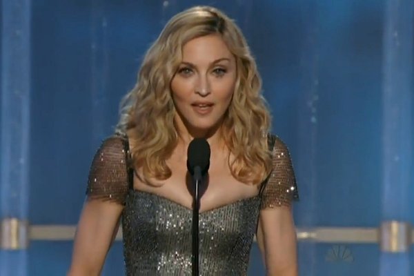 Madonna At The Golden Globes 2012 gorgeous