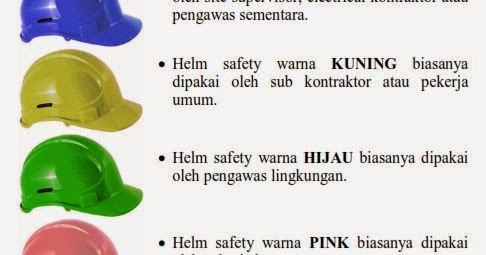 my dunyo Arti Warna  Helm  Safety