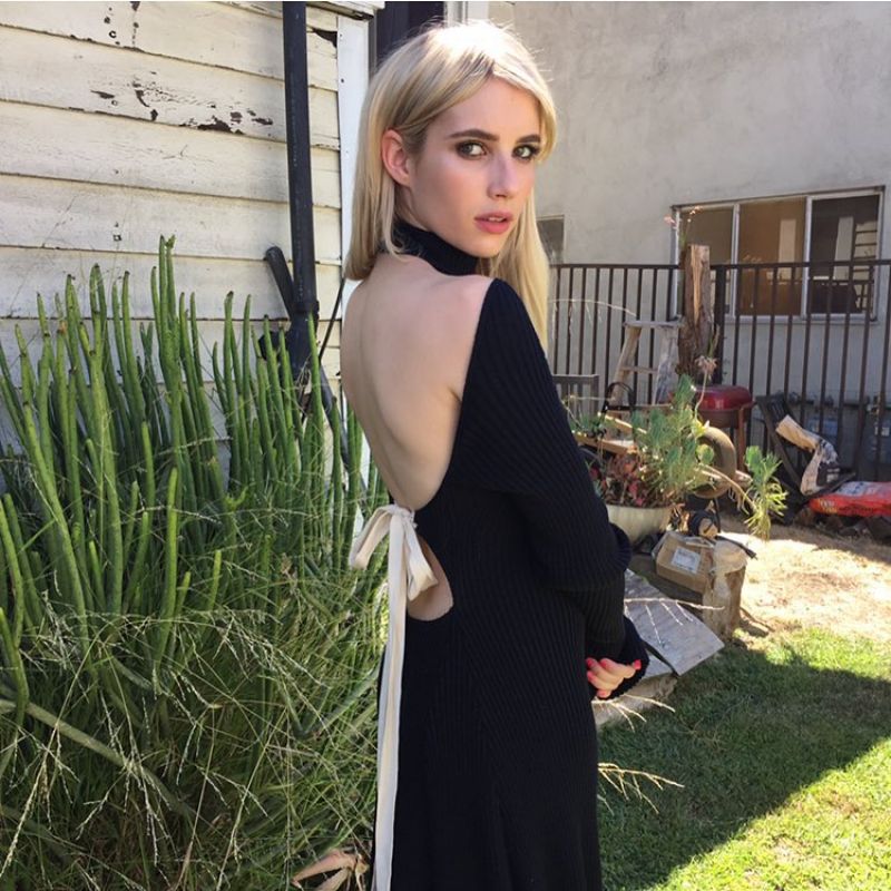 Emma Roberts Wonderland Magazine October 2015 photo shoot