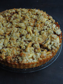 Apple Crumb Tart, Apple Tart with Crumble