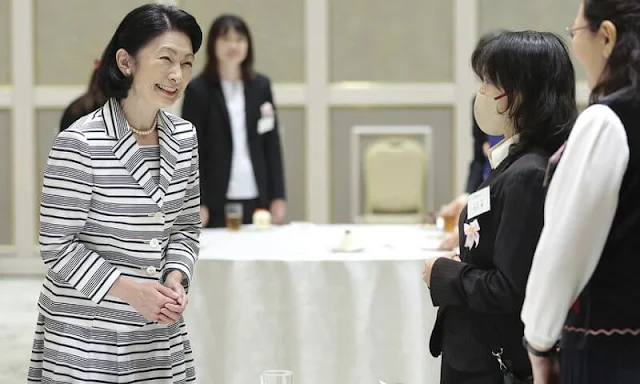 Crown Princess Kiko attended the research exchange meeting of the Japan Society for the Promotion of Science
