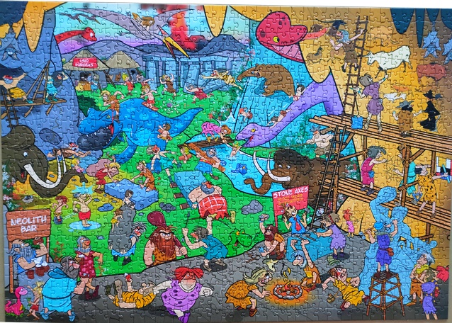 prehistoric fun jigsaw