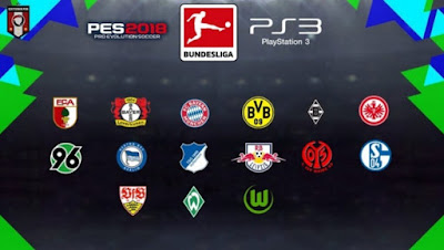 PES 2018 PS3 Bundesliga Kitpack Season 2018/2019