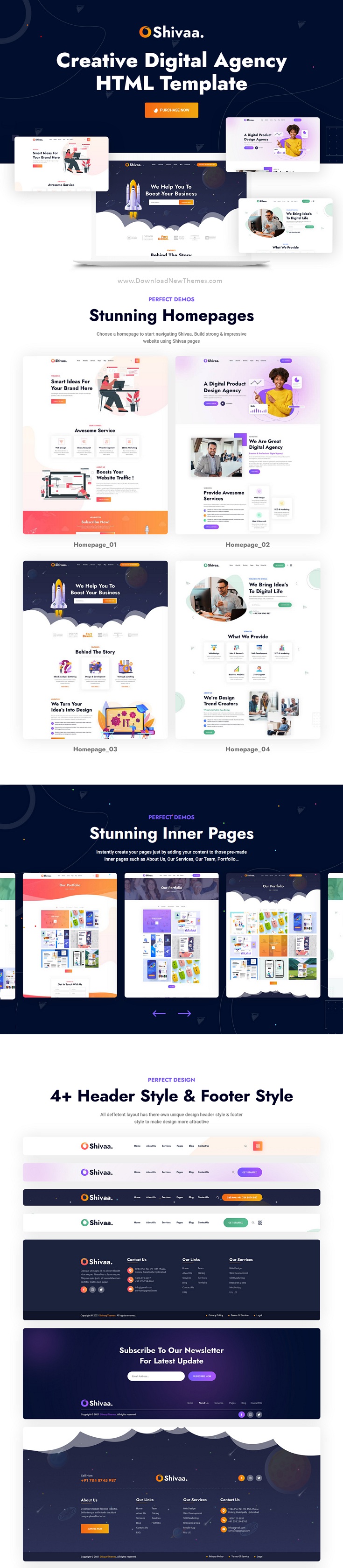 Creative Agency Bootstrap Template