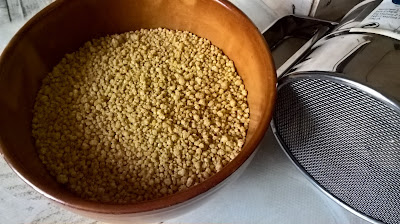 Fregua - Fregola sarda fatta a mano in casa con zafferano 5