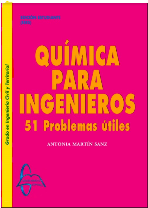Química Para Ingerieros. 51 Problemas Útiles - Antonia Martín Sanz en pdf