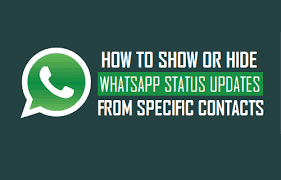 Here’s how to hide WhatsApp status from specific users
