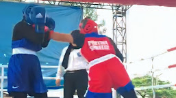 Tivani dan Agusti Neri petarung Boxing Pertina Simeulue Menang telak di ajang PORA Pidie XIV