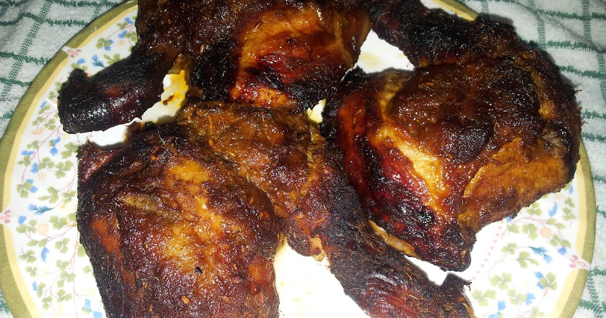 DUHAI HATI: Ayam bakar berempah (2)