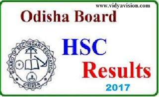 Odisha HSC Results 2017