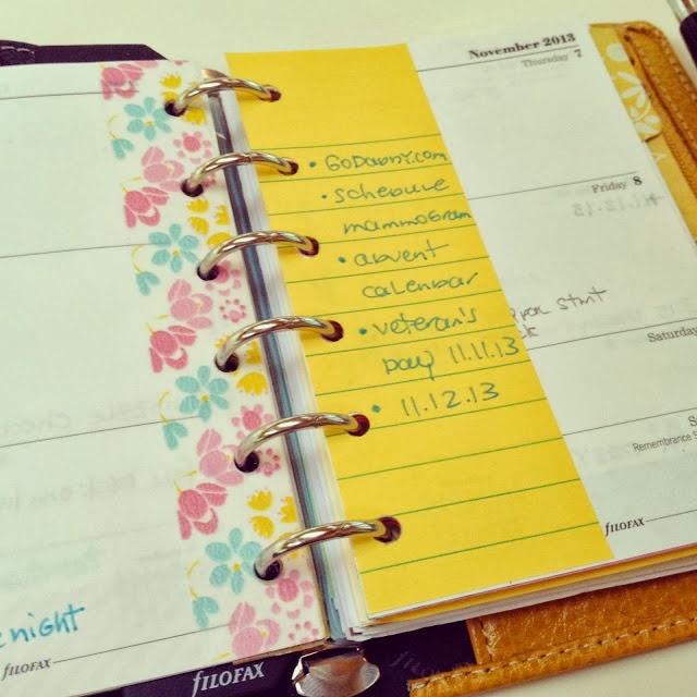 Filofax Friday | iloveitallwithmonikawright.com