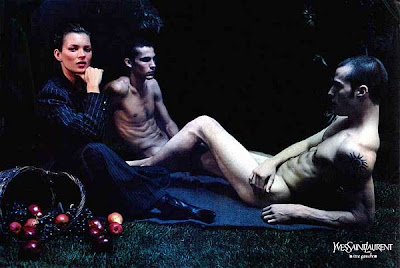 Le Dejeuner Sur L'Herbe with Kate Moss for Yves Saint Laurent