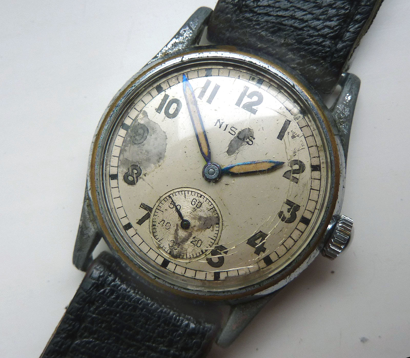 Details about NISUS British Military Watch WWII cal.170 C170 Vintage ...