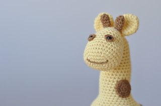 Crochet giraffe