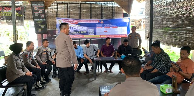 Bag SDM Polres Aceh Timur Sosialisasikan Penerimaan SIPSS Tahun 2023