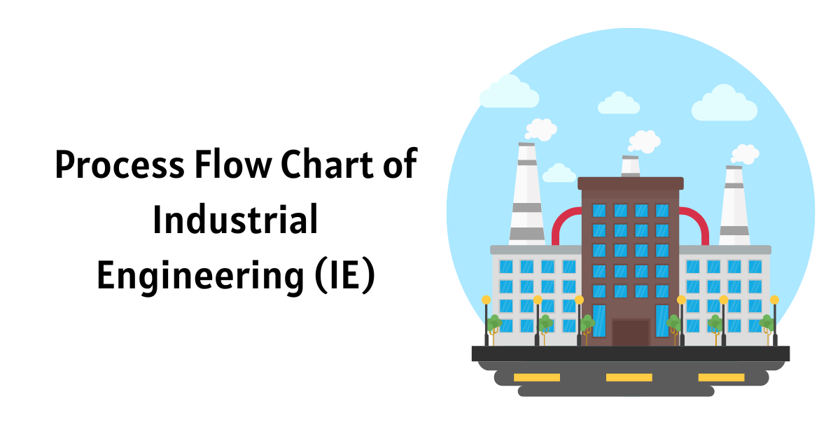 Process Flow Chart of Industrial Engineering (IE)