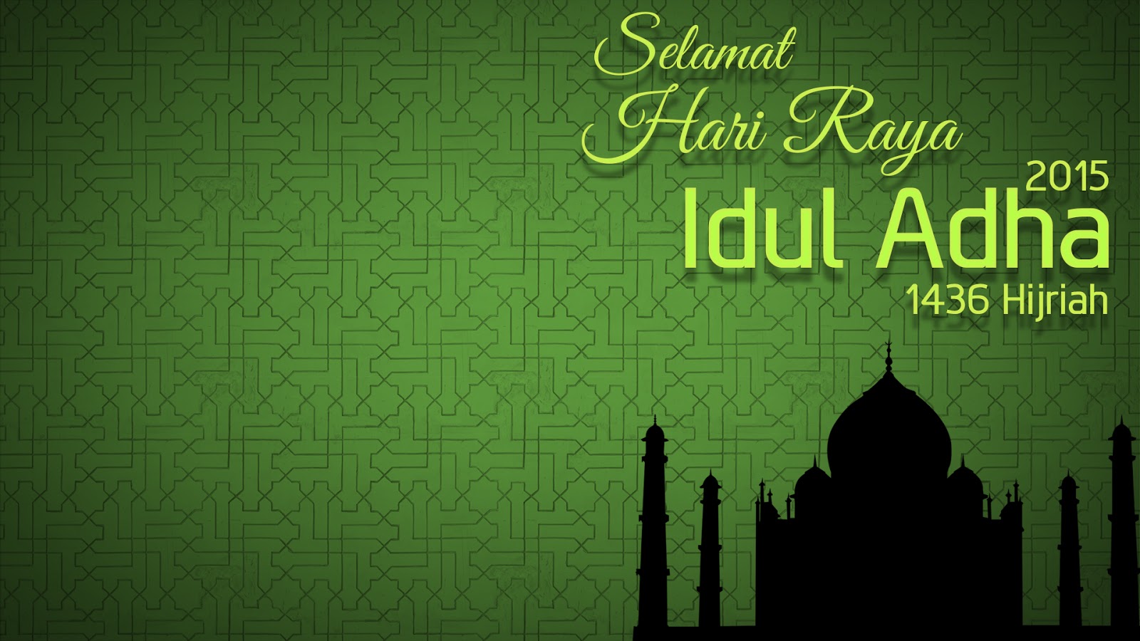 Membuat Kartu Ucapan Selamat Hari Raya Idul Adha 2015 BennyQibal Art