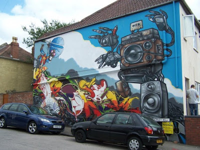 Bristol Graffiti,Graffiti Street Art