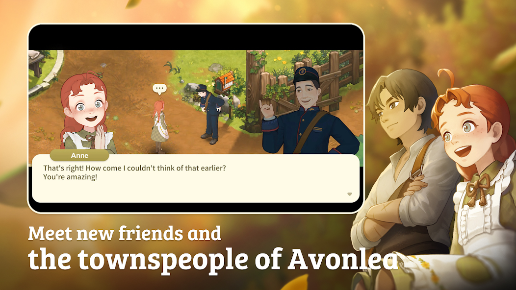 Oh My Anne Mobile Game - Meet New Friends and the Townspeople of Avonlea