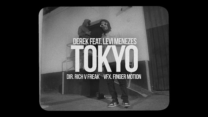 DEREK libera clipe das faixas "Tokyo" e "Bitch Nova", com a parceria de LEVI MENEZES