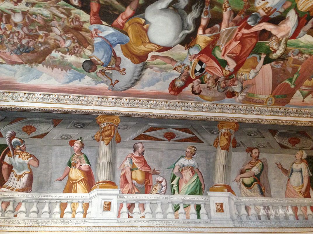 Palacio del Marqués de Santa Cruz frescos