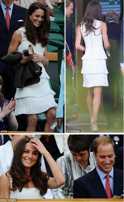 Duchess of Cambridge Hits up Wimbledon