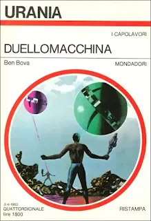 La copertina di Duellomacchina - Urania 941