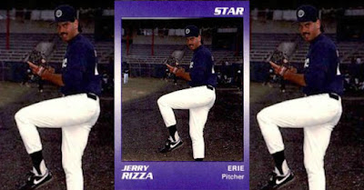 Jerry Rizza 1990 Erie Sailors card