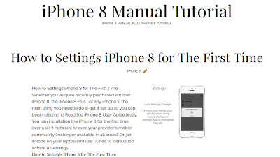 iPhone 8 User Guide Tutorial Tips Tricks