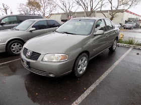 2004 Nissan Sentra with full car paint job from Almost Everything Auto Body.