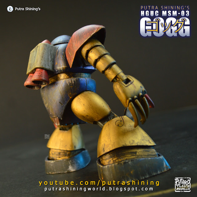 Rock Metal MSM-03 Gogg! HGUC Gogg Custom Painted by Putra Shining |  ゴッグ