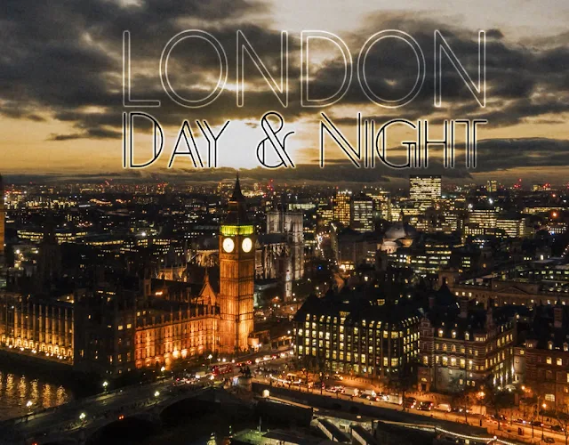 London in fascinating Day and Night Comparison 