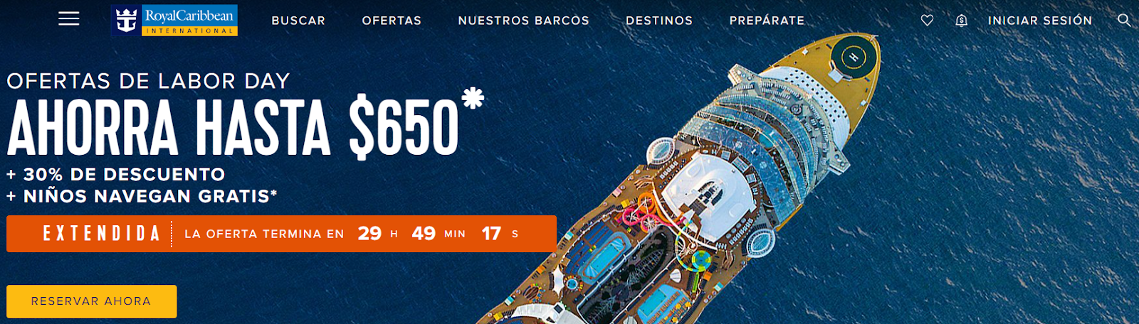 Check in Royal Caribbean