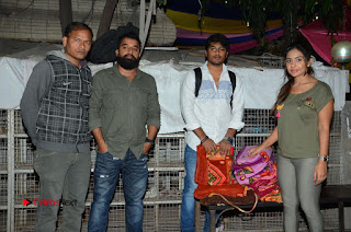 Actress Sri reddy (apthatrust director) Distrubuted Blankets for Orphans at Sai Baba Temple  0015.JPG