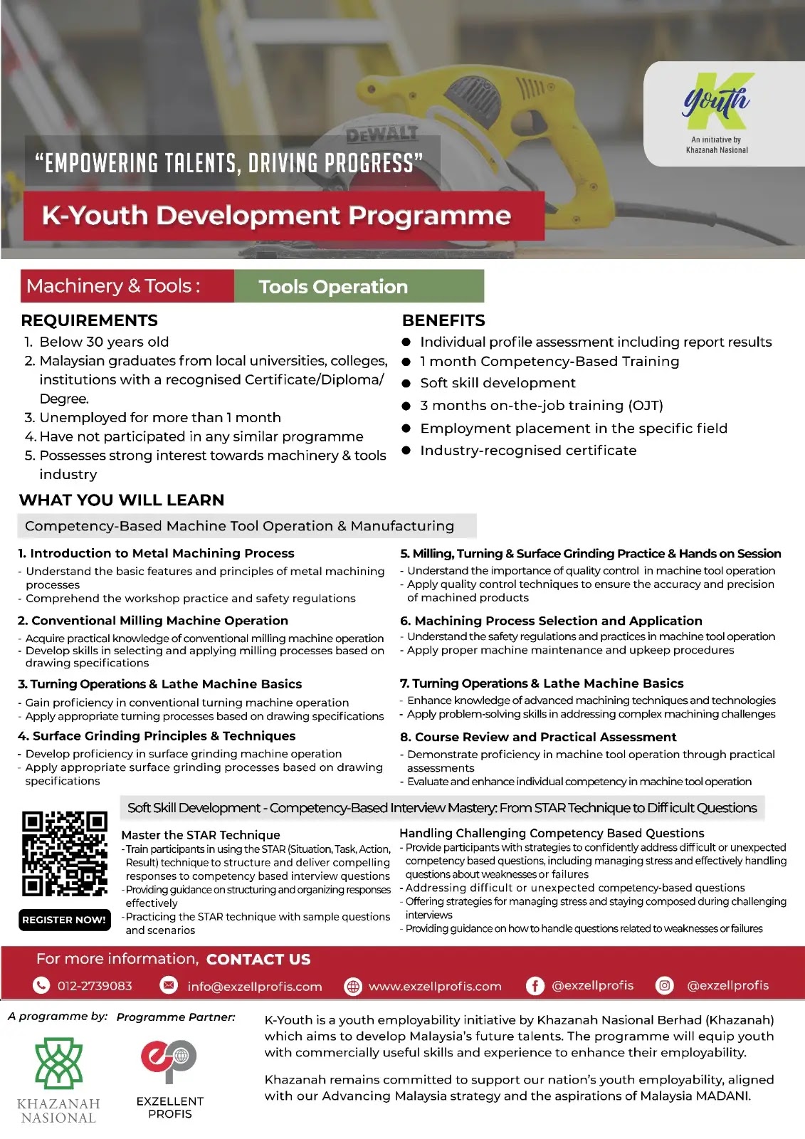 K-Youth Development Program Ezxellent Profis