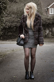 Sammi Jackson - Faux Fur + Studded Boots