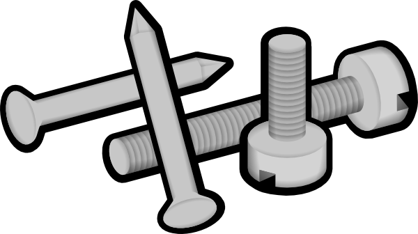 Clip Art Hammer And Nail. Nail Clipart