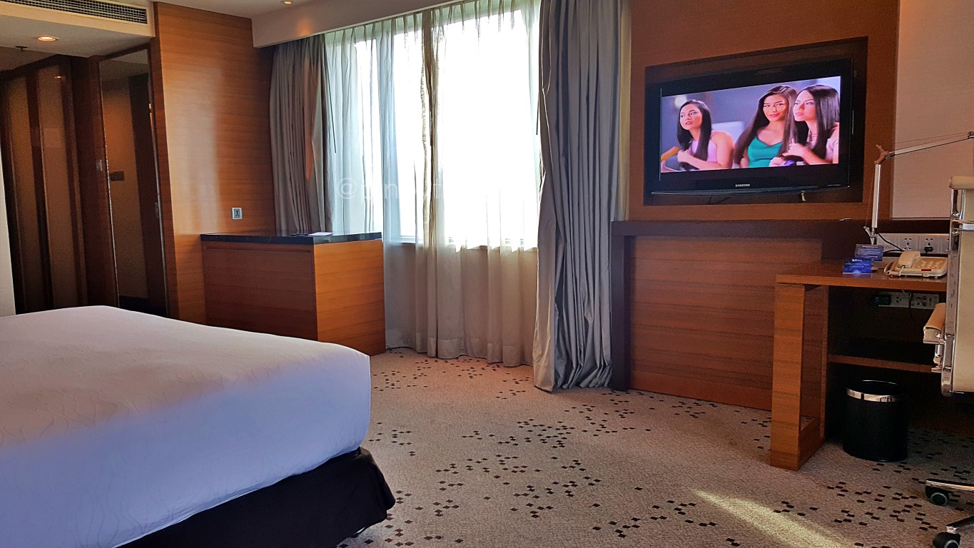 room 1501 w/  two big windows at Radisson Blu Cebu Hotel