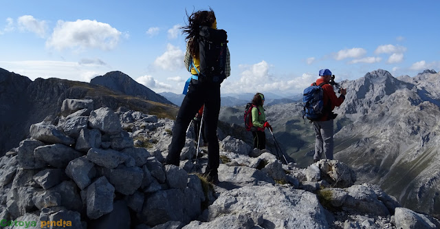 En el Macizo Oriental o de Andara en el Parque Nacional de los Picos de Europa